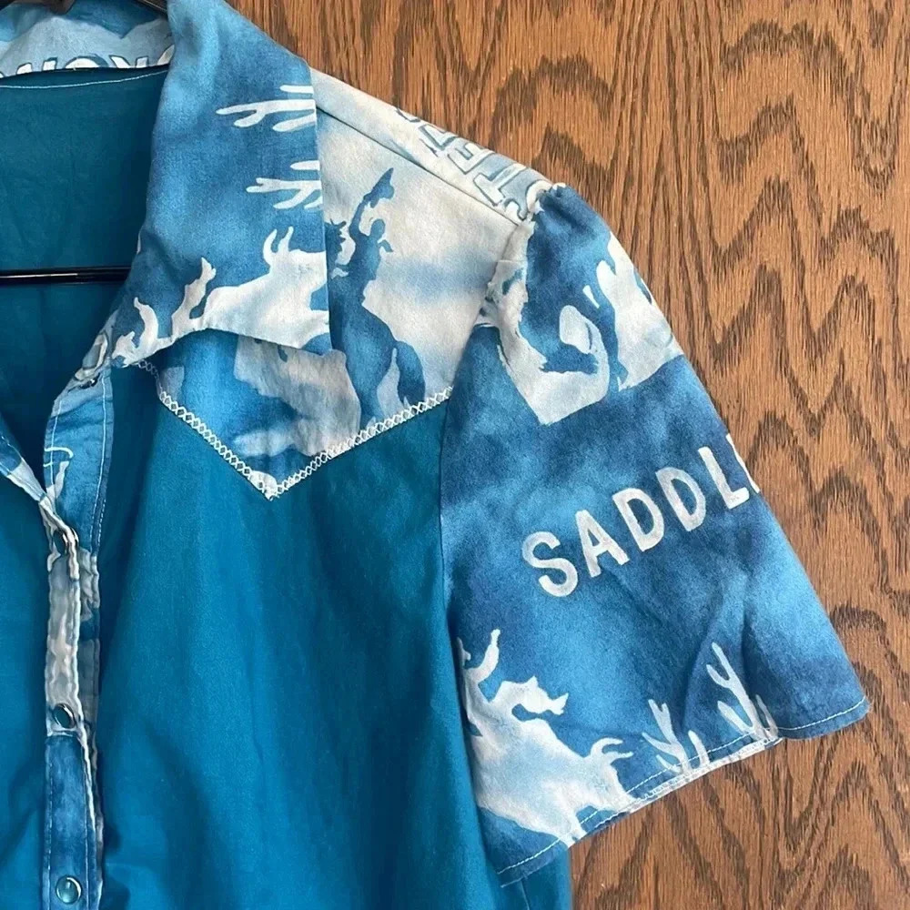 Vintage Western Shirt‎ M - Picture 2 of 3